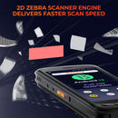 MUNBYN Tragbarer Computer Zebra Barcode Scanner Android 13 Wireless Bluetooth-5