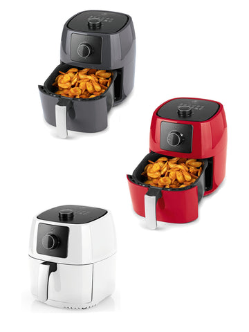 KOCHWERK Digitale Heißluftfritteuse 5L Grillen Backen & Erhitzen mit Timer 1400W