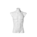 Schaufensterpuppe Mannequin Herren Torso Büste Weiß Recycelbarer Kunststoff-1