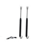 2x USB Feuerzeug Elektrisch Wiederaufladbar Plasma Sturmfeuerzeug Set Windfest-2